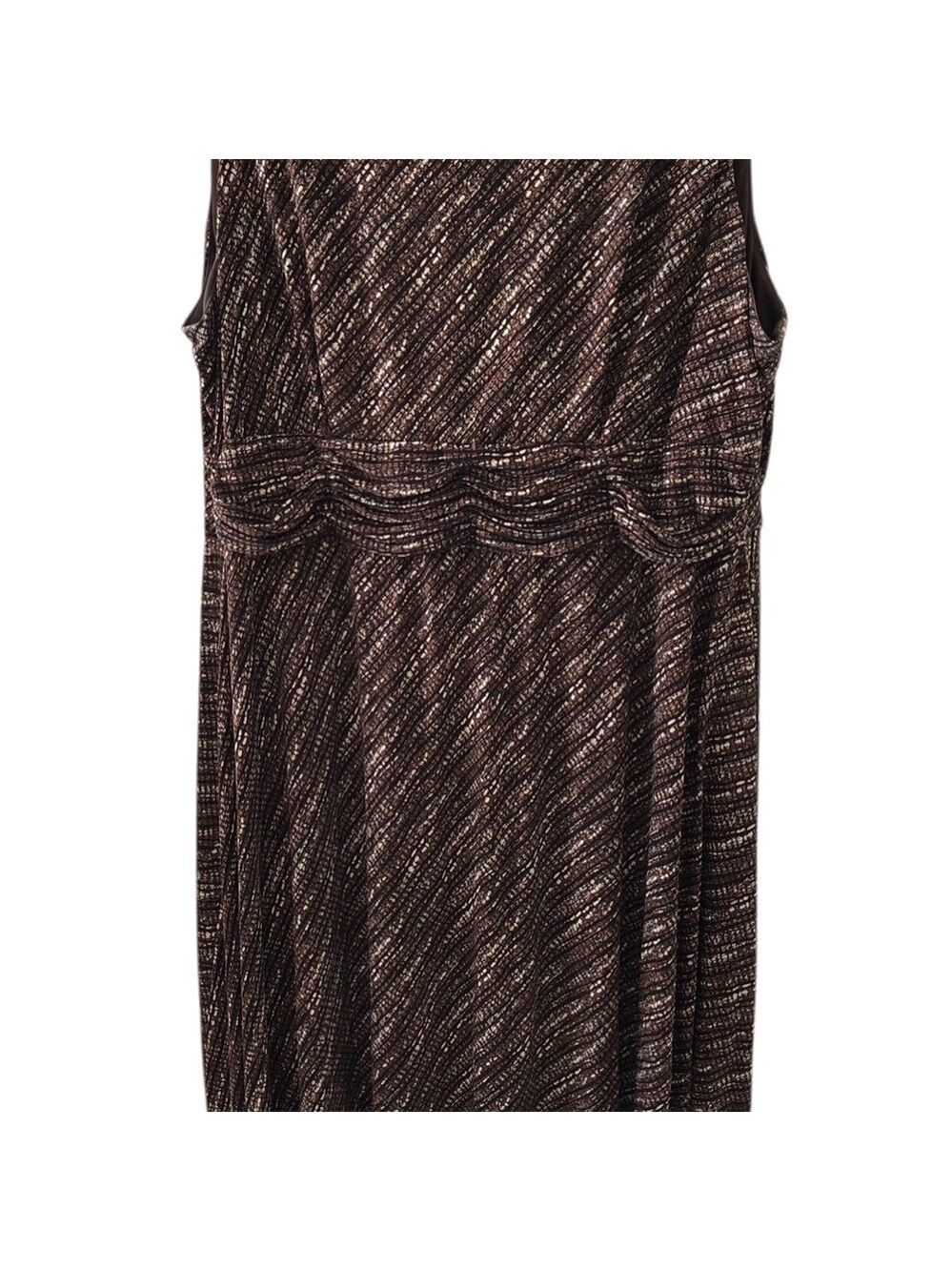 Coldwater Creek MIDI Soft Knit Earthy Grunge Artsy Boho Dress Corporate Core